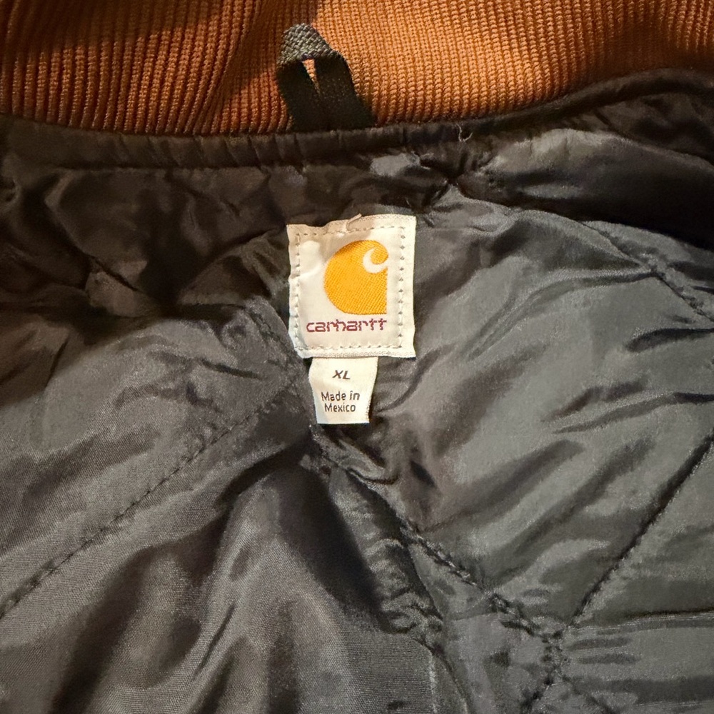 Carhartt Men's Tan Work Vest - Picture 3 of 5